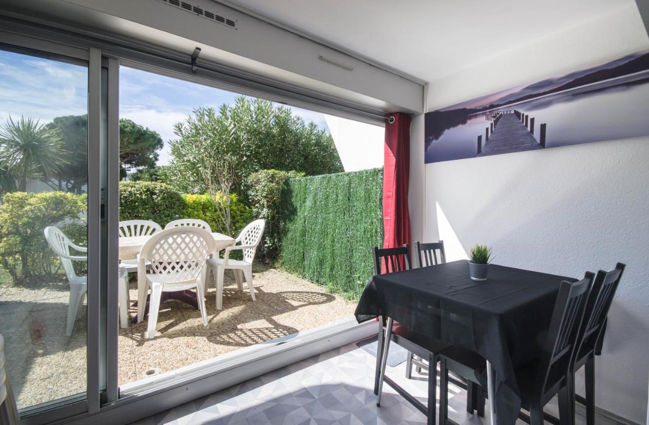 Le Souehla Appart: Beachside Garden Apartment with Pool La Grande-Motte Exterior photo